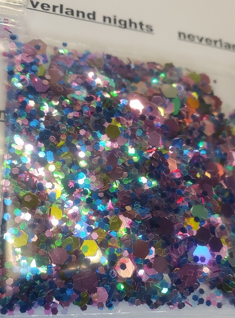 “Party” Metallic glitter mix for nails, acrylic, crafts 1.5 tsp