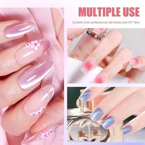 300Pcs Nail Sponges for Ombre, White Nail Sponges, Delicate Feel, Good Penetrati