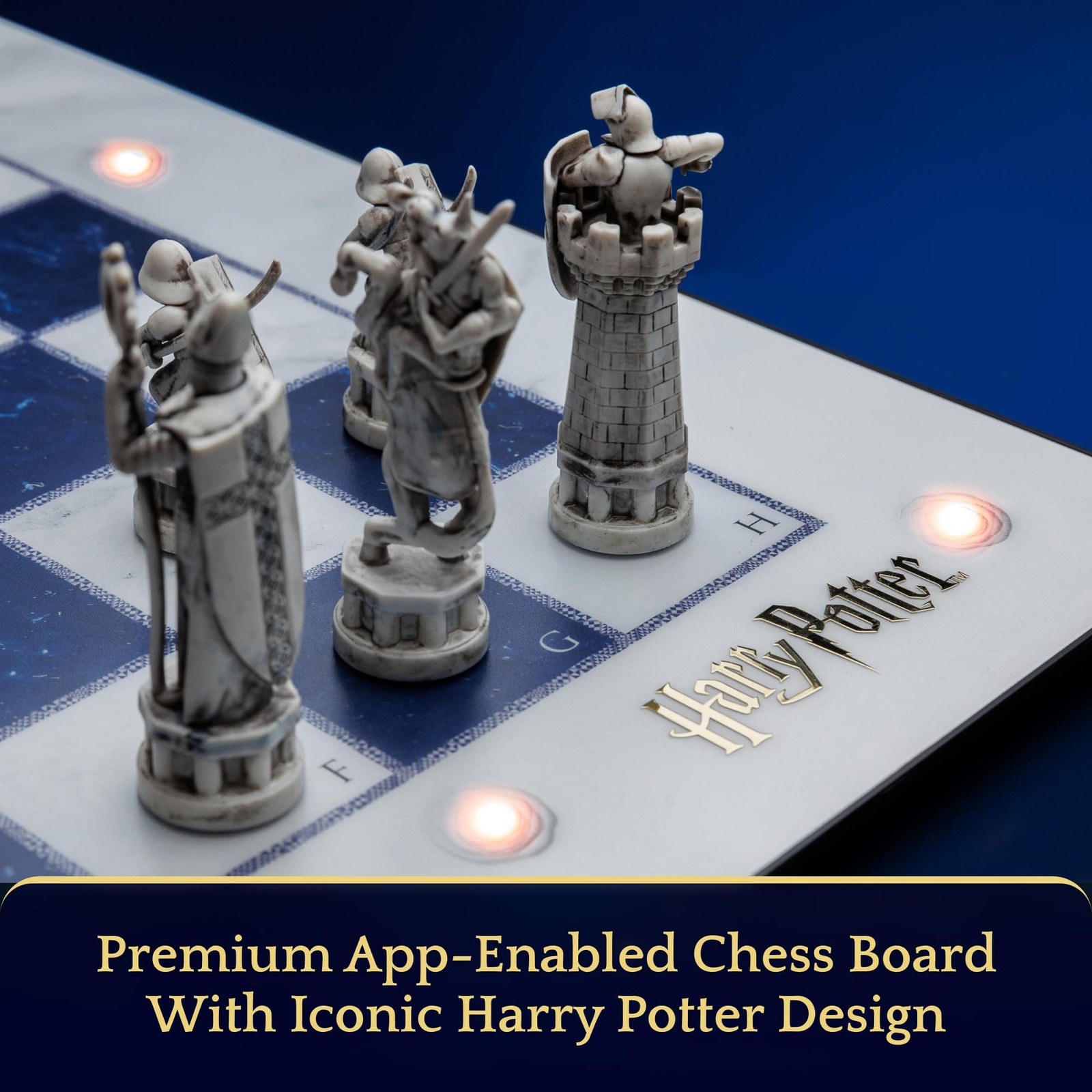 Harry Potter Electronic Chess Board Game. Standard (35mm x 35mm square size)