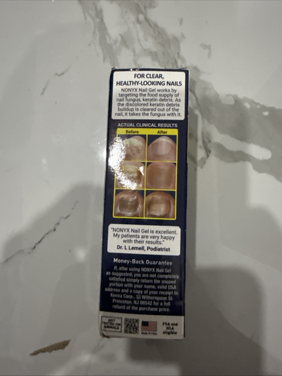 Nonyx Fungal Nail Gel Clarifying by Xenna 4 oz
