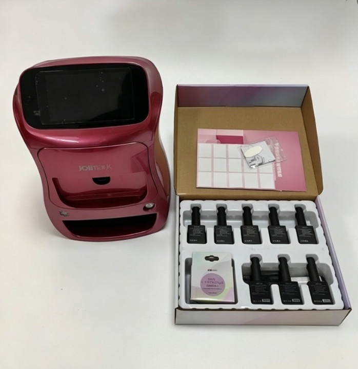 3D Touch Screen Nail Printer APP DIY Auto Nail Art Printing Machine w/ Gel Dryer