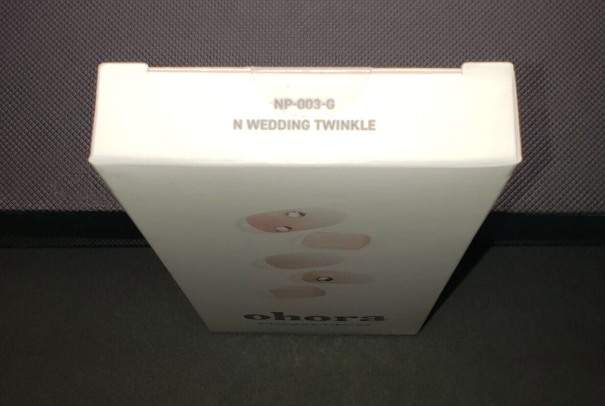Ohora Nail, NP-003-G, N Wedding Twinkle [New & Sealed] – K-Beauty / 3D Nail Art