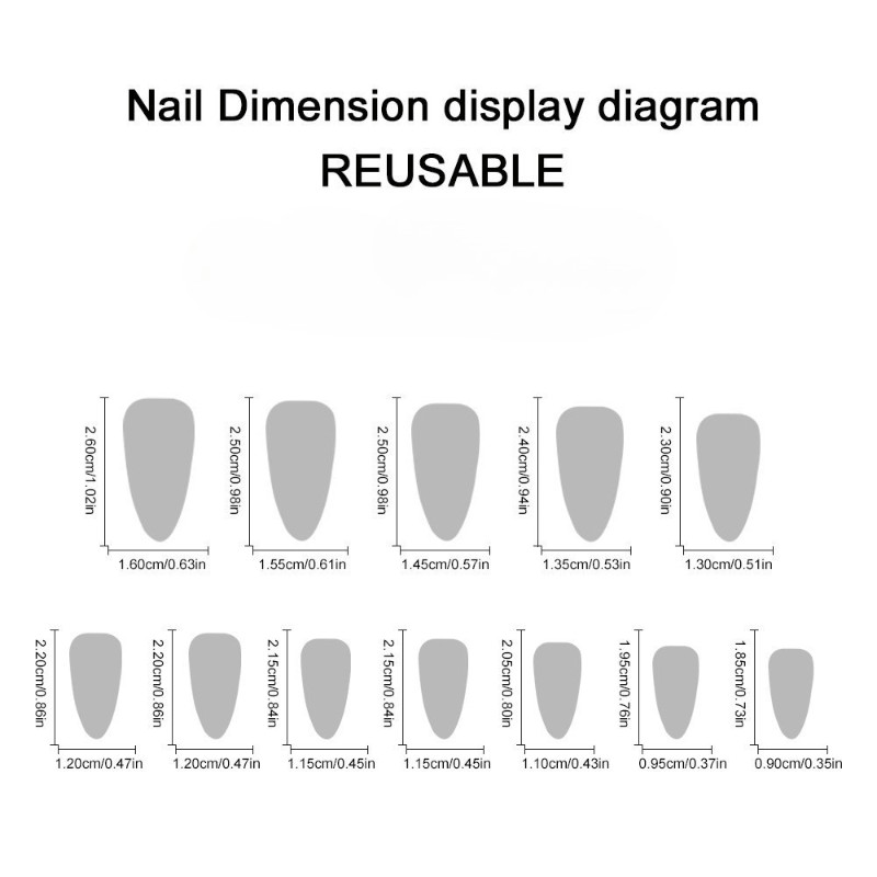 48 Pcs Rainbow Aurora Press on Nails, Medium Almond Glitter Cat Eye Fake Nails