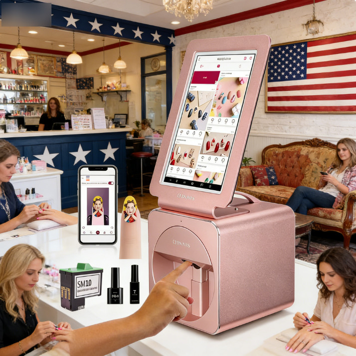 O’2NAILS APP Control Nail Printer for Automatic Nail Pattern Printing free shipp
