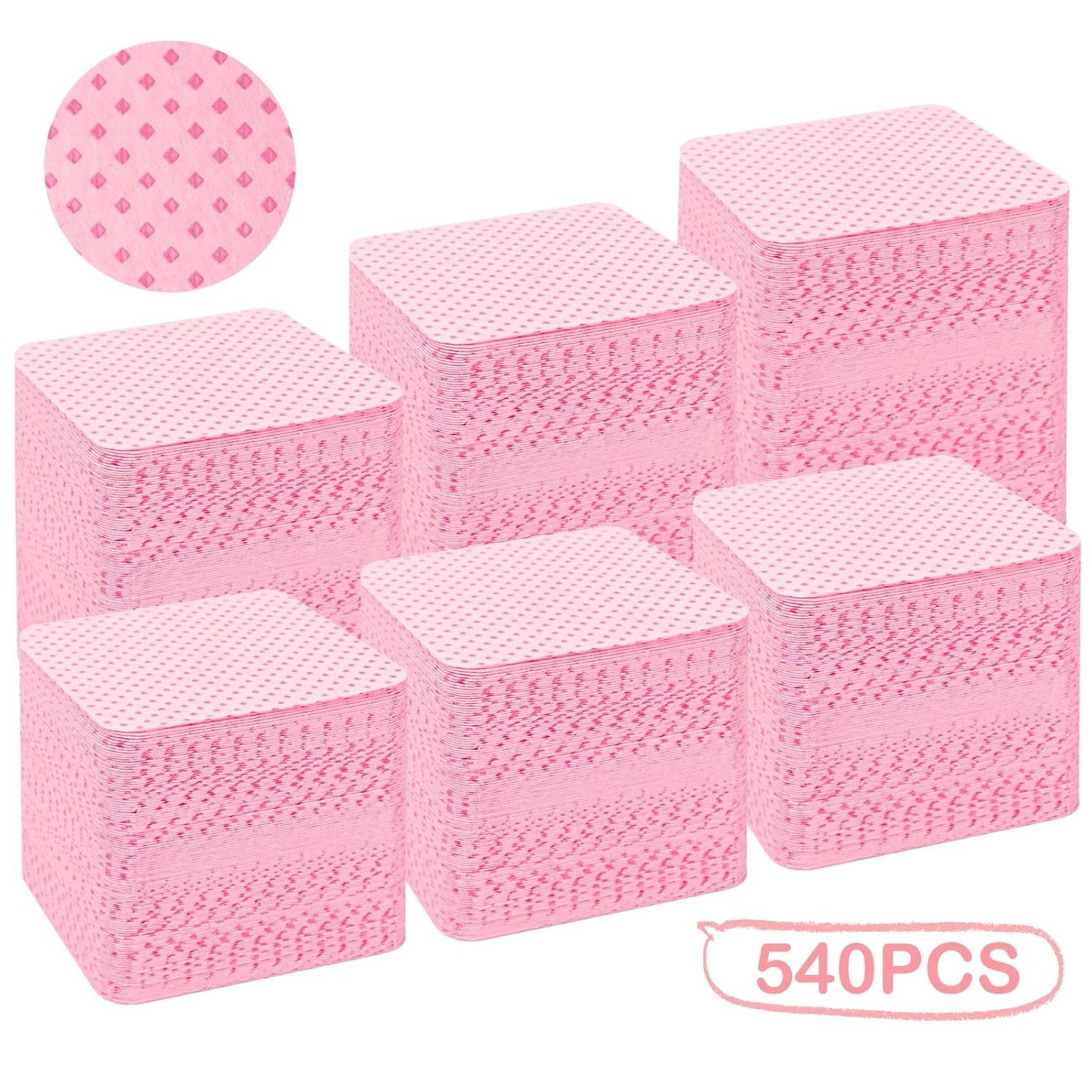 Soft Acetone-Free Nail Wipes – 540PCS Non-Toxic Polish Remover Pads for Beauty