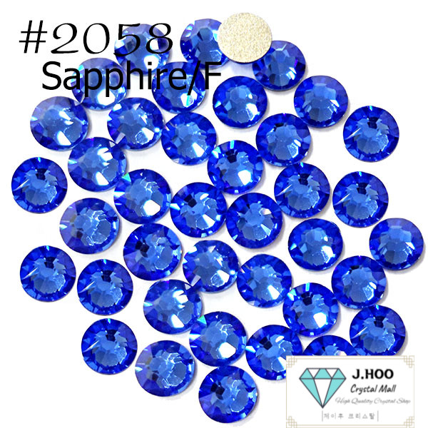 Swarovski 2088 – Flat Back-Sapphire F