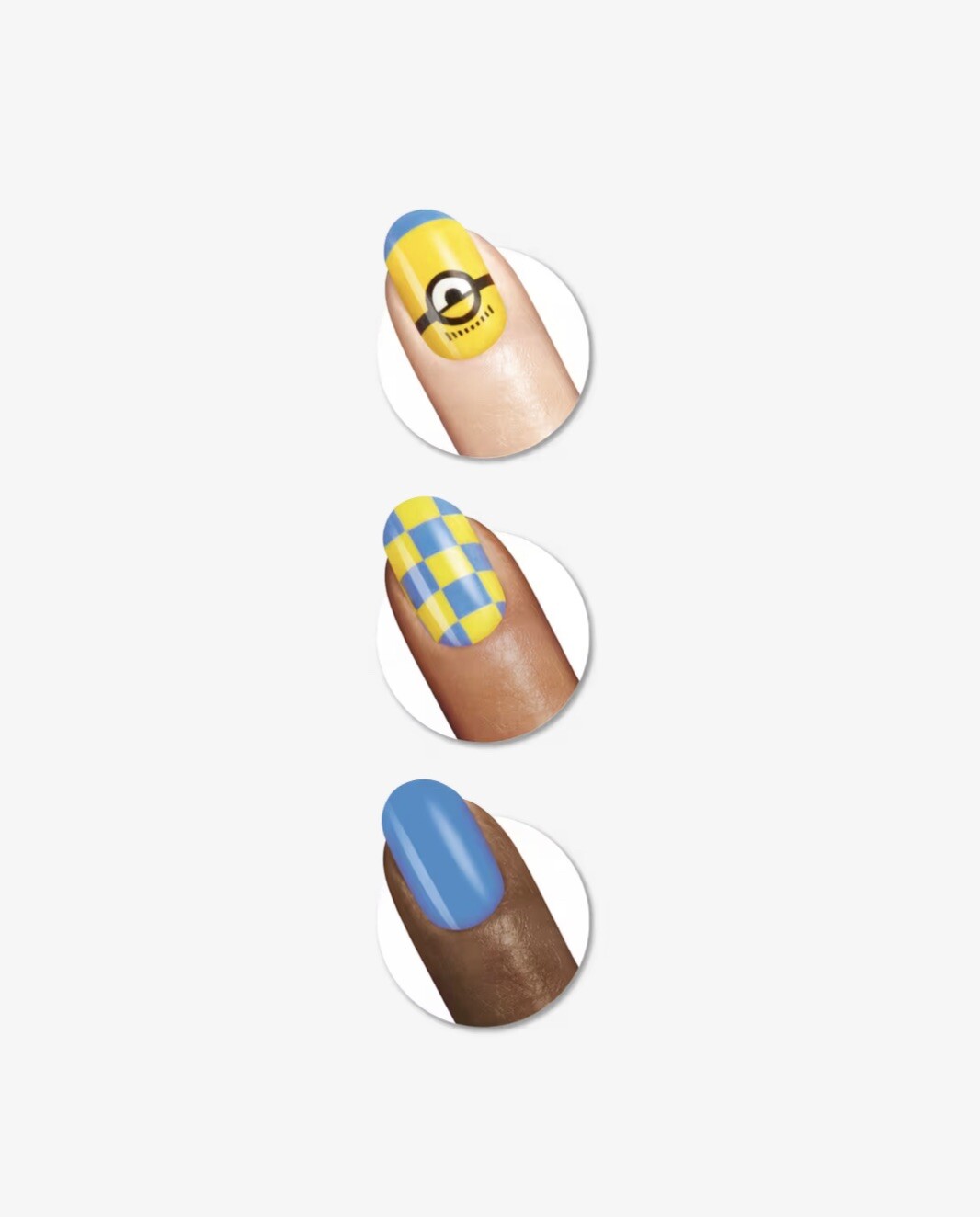 Sally Hansen Salon Effects Perfect Manicure ~ Despicable Me 4 ~ One In A Minion