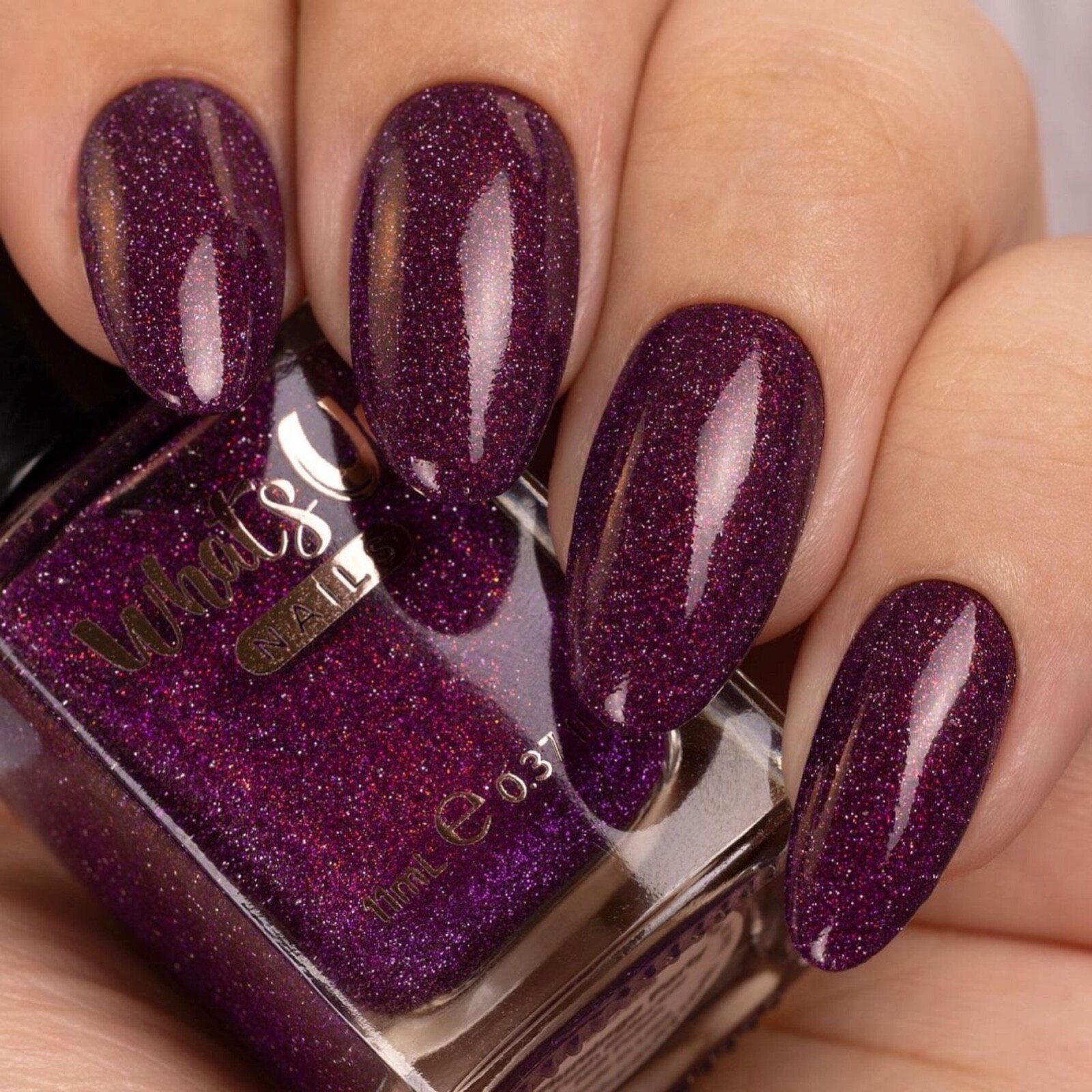 Whats Up Nails – Plumingo Party Regular Polish (Flash Reflective)