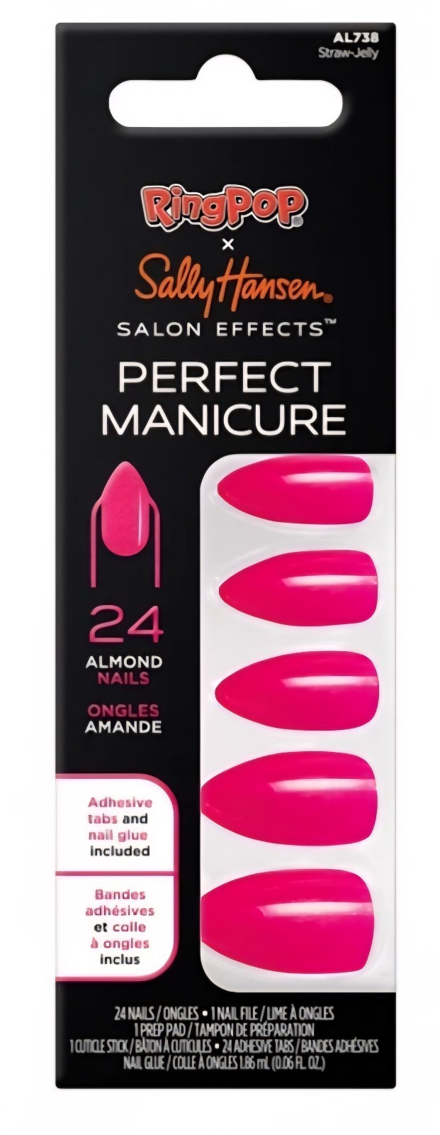 Lot of 4RING POP x Sally Hansen Perfect Manicure Press-On Nails