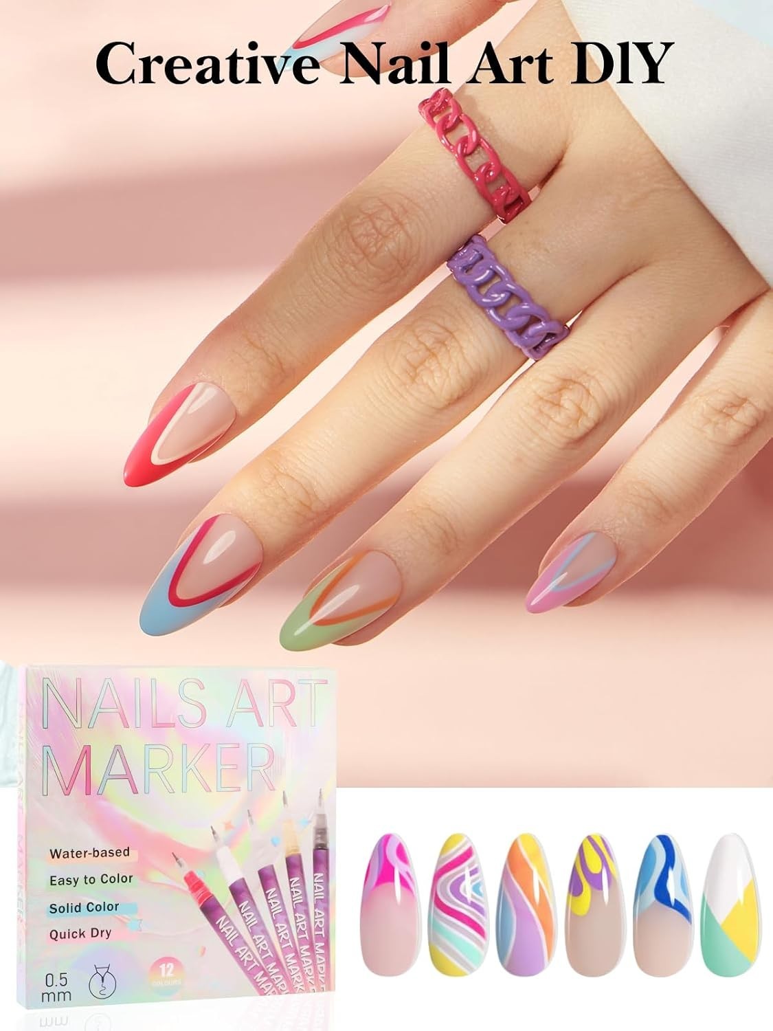 Intricate Nail Design Pens – Fine Tip for Precision Artwork