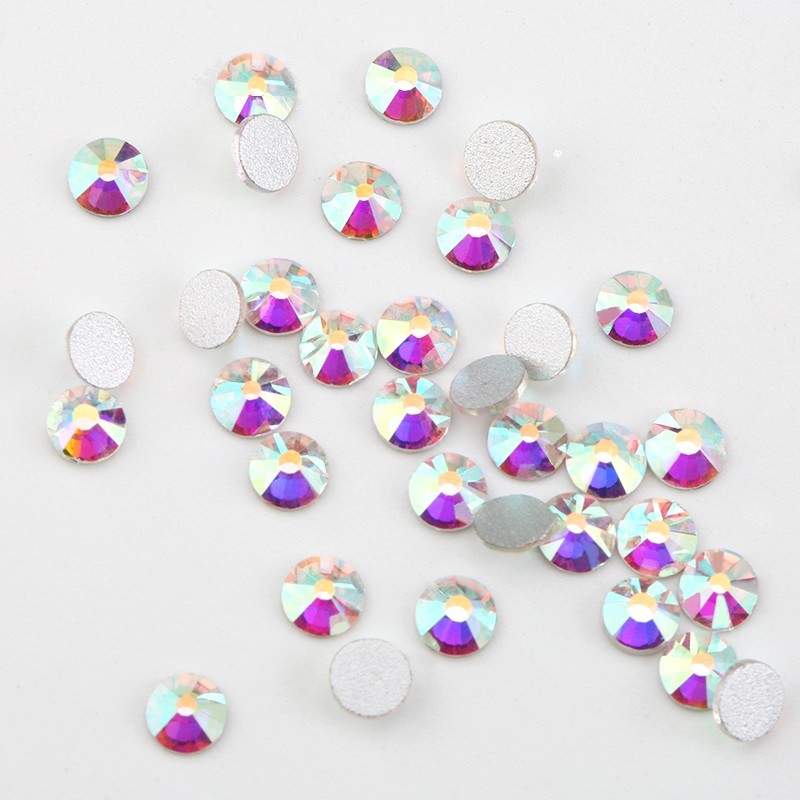 1440pcs Crystal Nail Art Rhinestones FlatBack Glitter Diamond 3D Tips Decoration