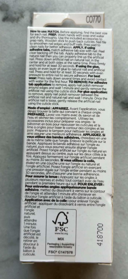 Sally Hansen x Hershey Salon Effects Perfect Manicure Nails CO770 True Happiness