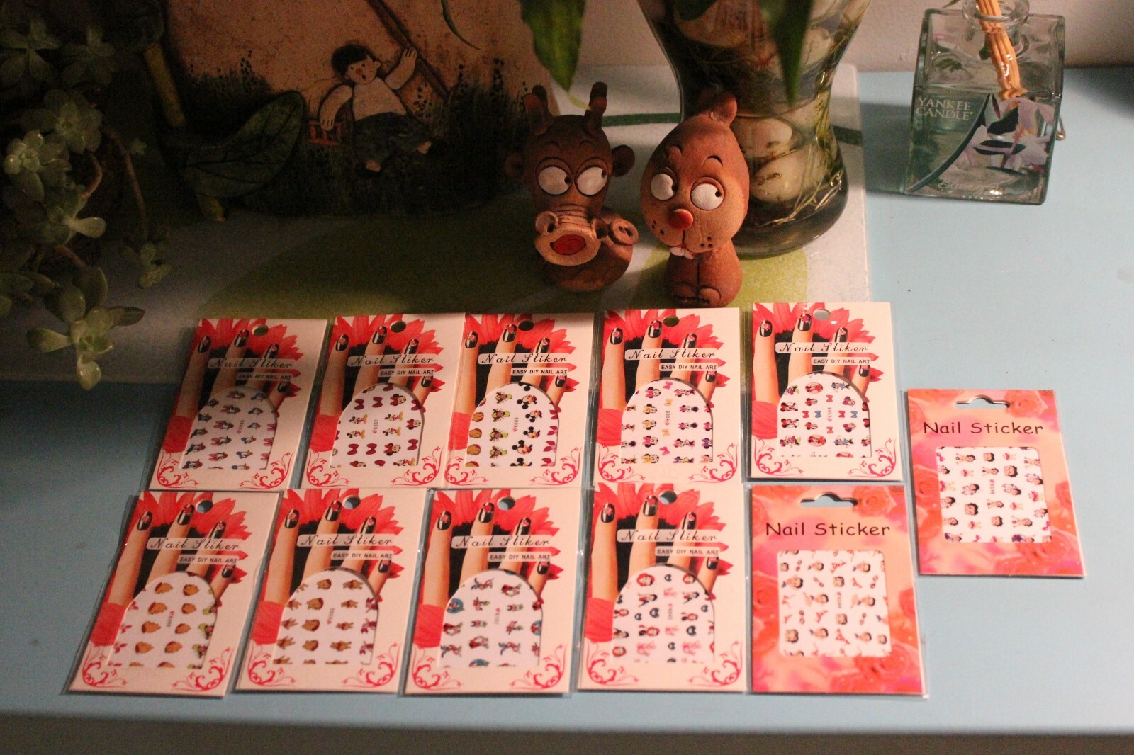 Disney Mickey ,Betty Boop 3D Nail Art Sticker Decal USA Seller Free Fast Ship