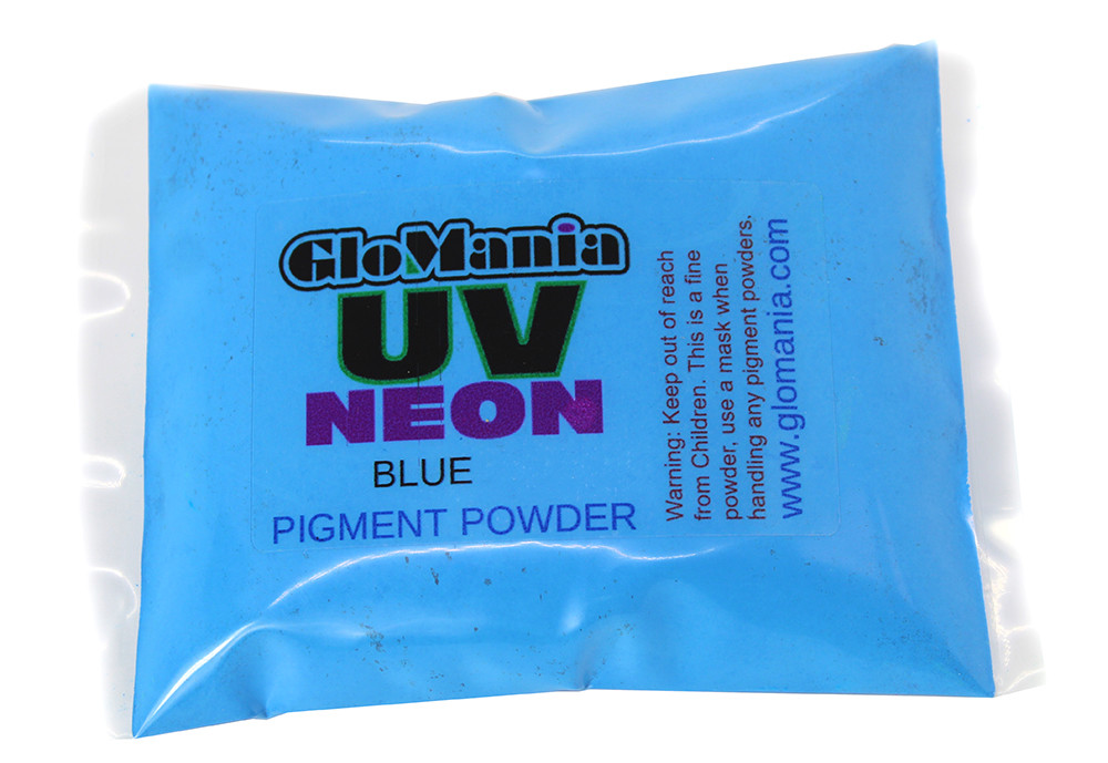 UV Neon Black Light powder 10 Color Set SAMPLER SLIME NAILS ART FREE UV KEYRING