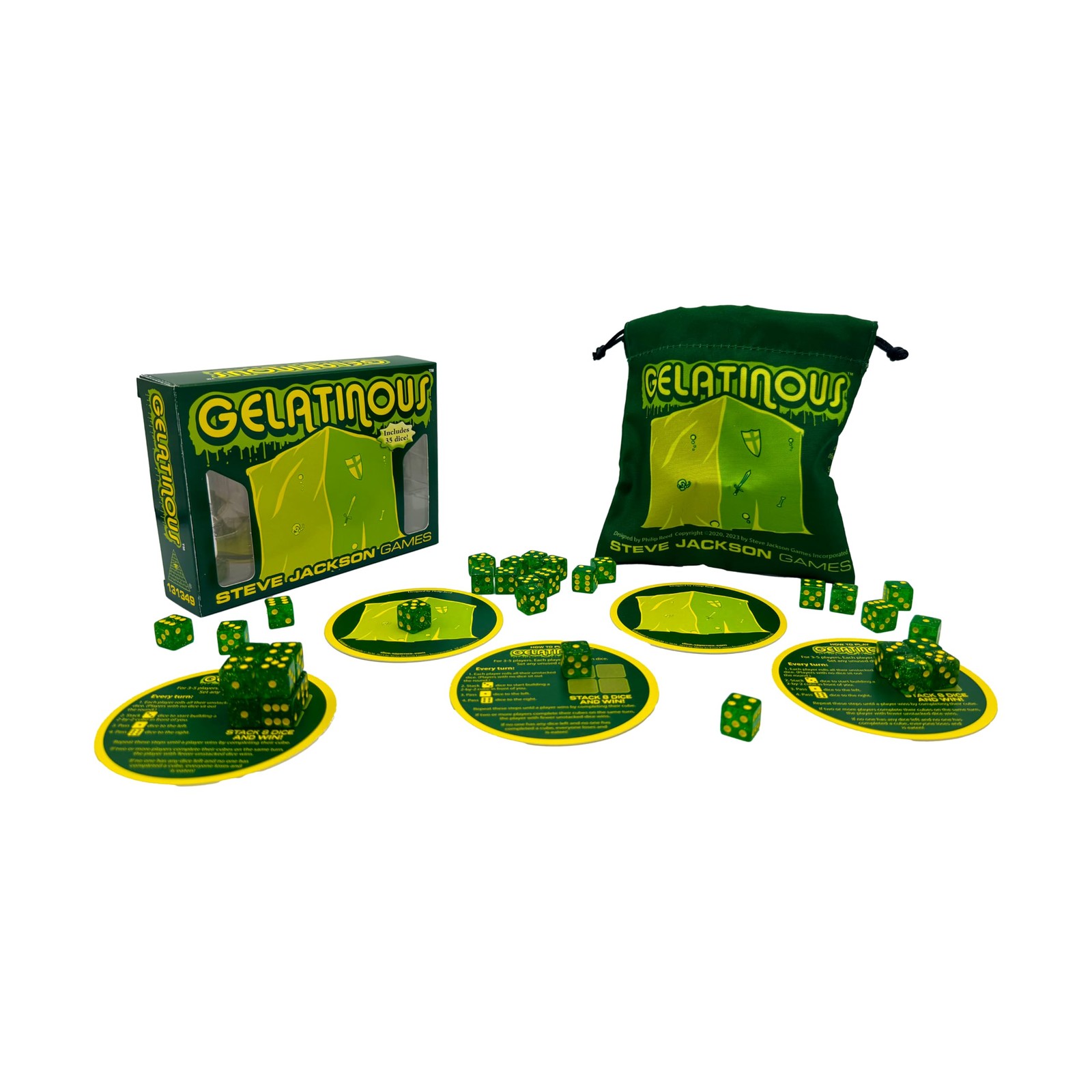 Steve Jackson Games Gelatinous Green