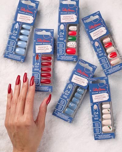 Sally Hansen Salon Effects® Perfect Manicure, Festival Fling, Press On Nails.