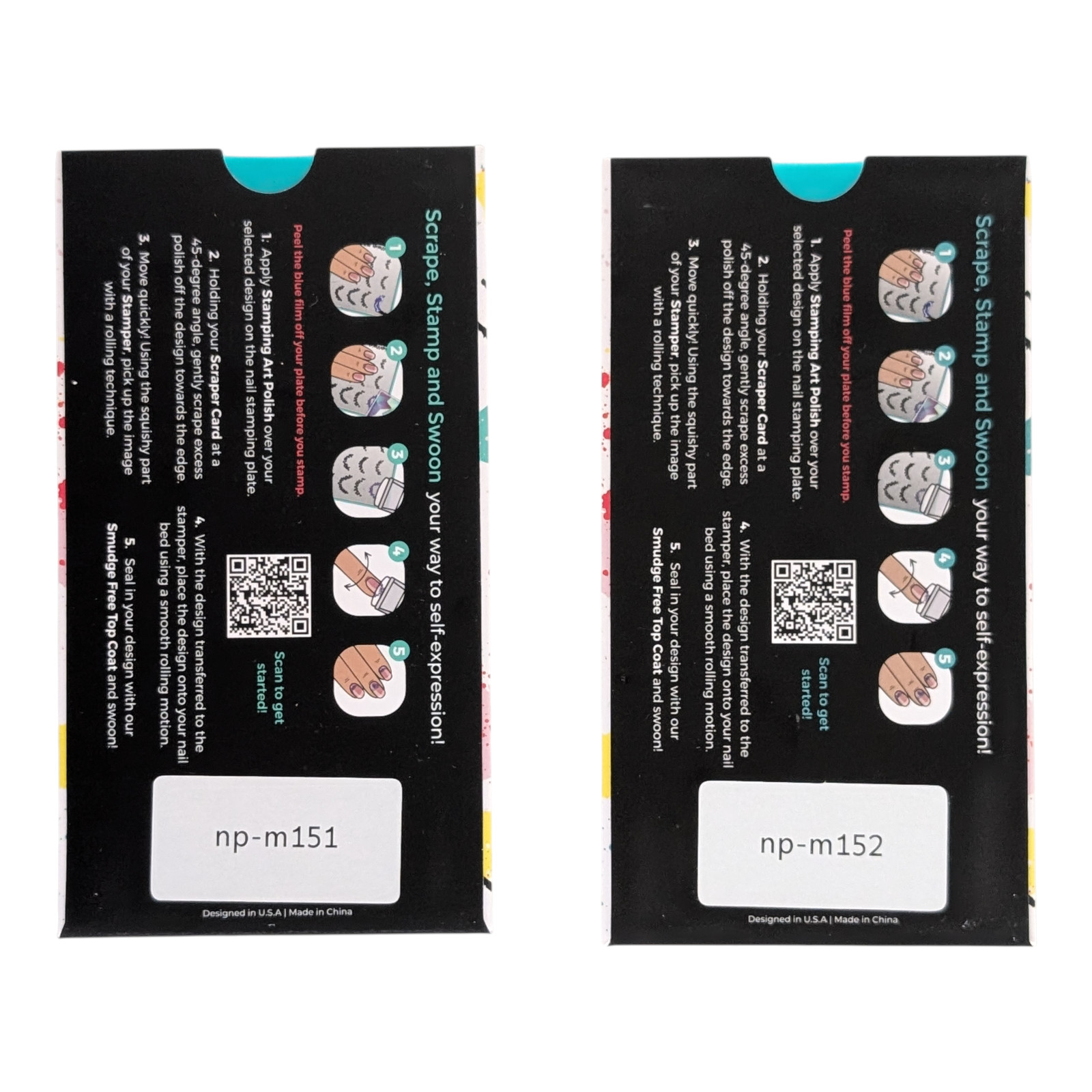 Maniology Nail Stamping Bewitched Plates – Potions m151 and Wizards Welcome m152