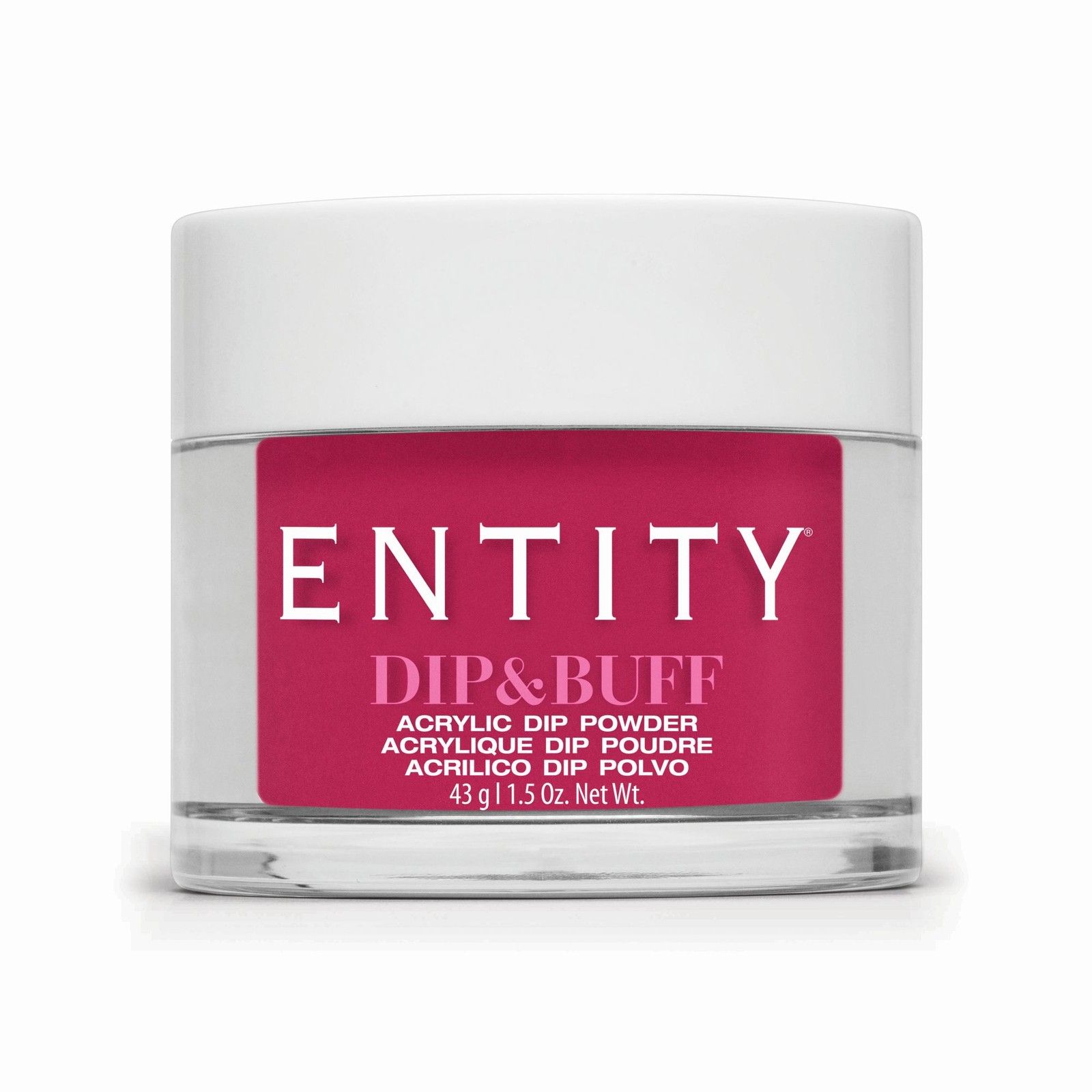 Entity Dip & Buff, “Little Miss Macrame”, Hot Pink Neon, 43 g | 1.5 Oz.- 5301775
