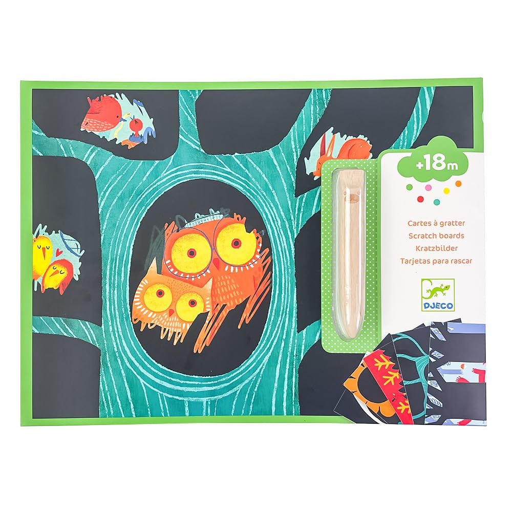 Djeco A&C – Skill Games, Multicoloured (30041) 21 cm x 28 cm, Multicolour