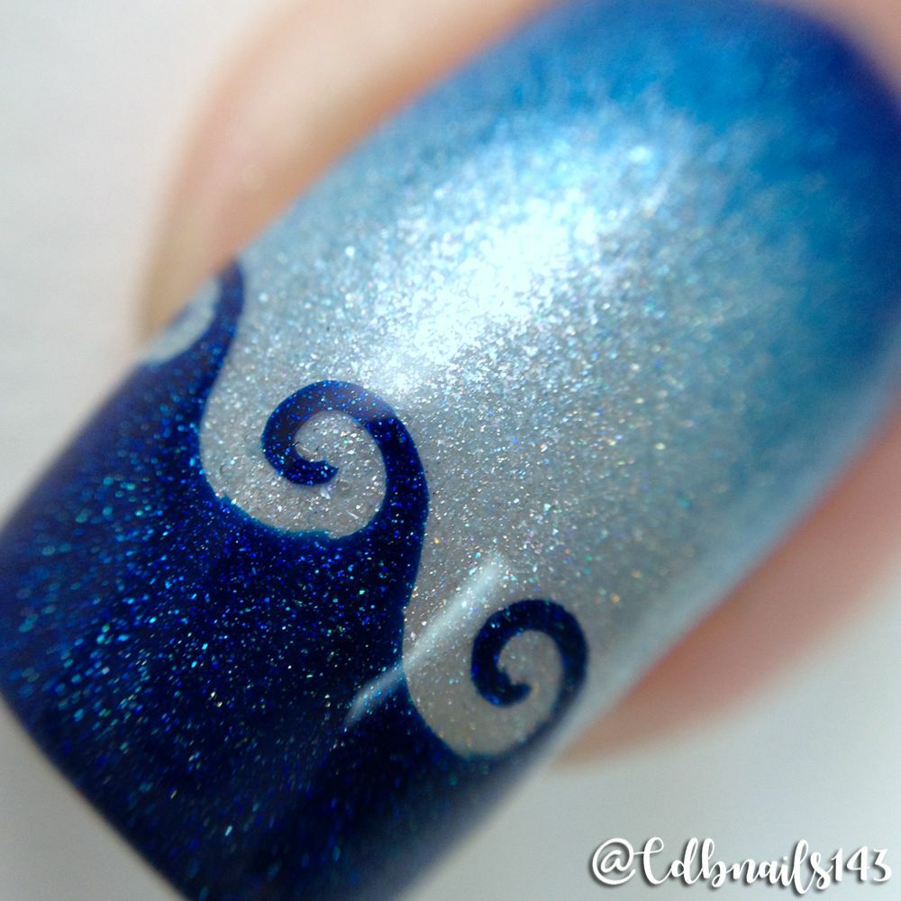 Hawaiian Waves Tape for Nails, Nail Stickers, Nail Art, Nail Vinyls