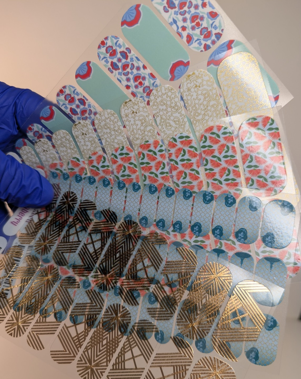 Jamberry Nail Wraps Full Sheets – Disney Aladdin Princess Jasmine – Lot of 10