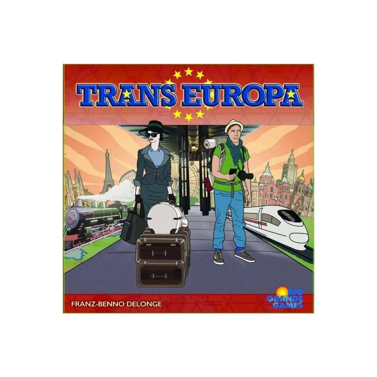 Transeuropa 12.2 x 9.5 x 1.5 inches, Blue