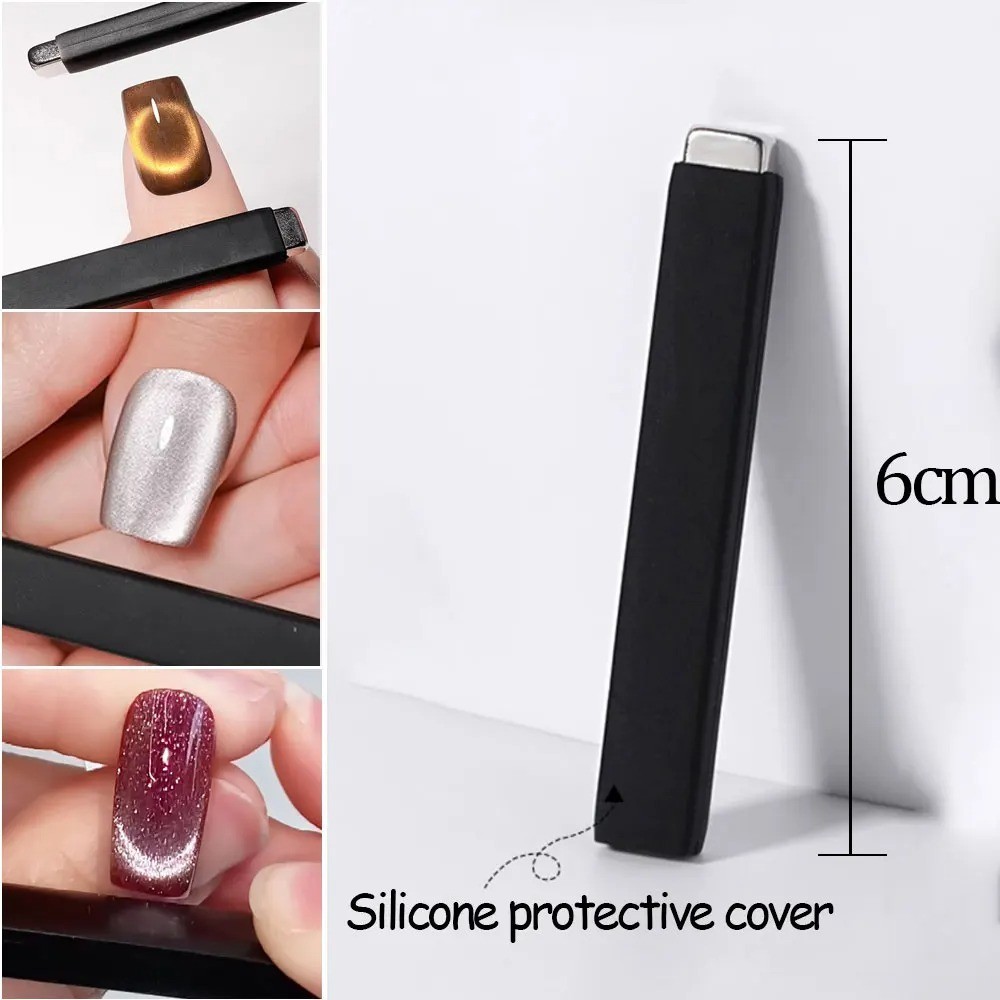 Magnetic Cat Eye Nail Pen 3-in-1 Gel Polish Magnet Stick 130mm Strong