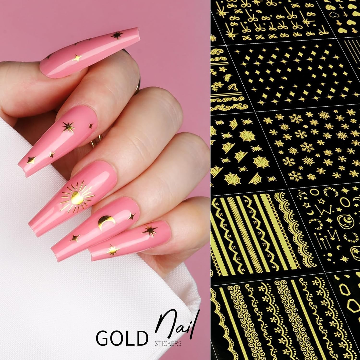30pcs Wearable Fake Nail Colorful Designs Press On Long Cover Coffin False Nails