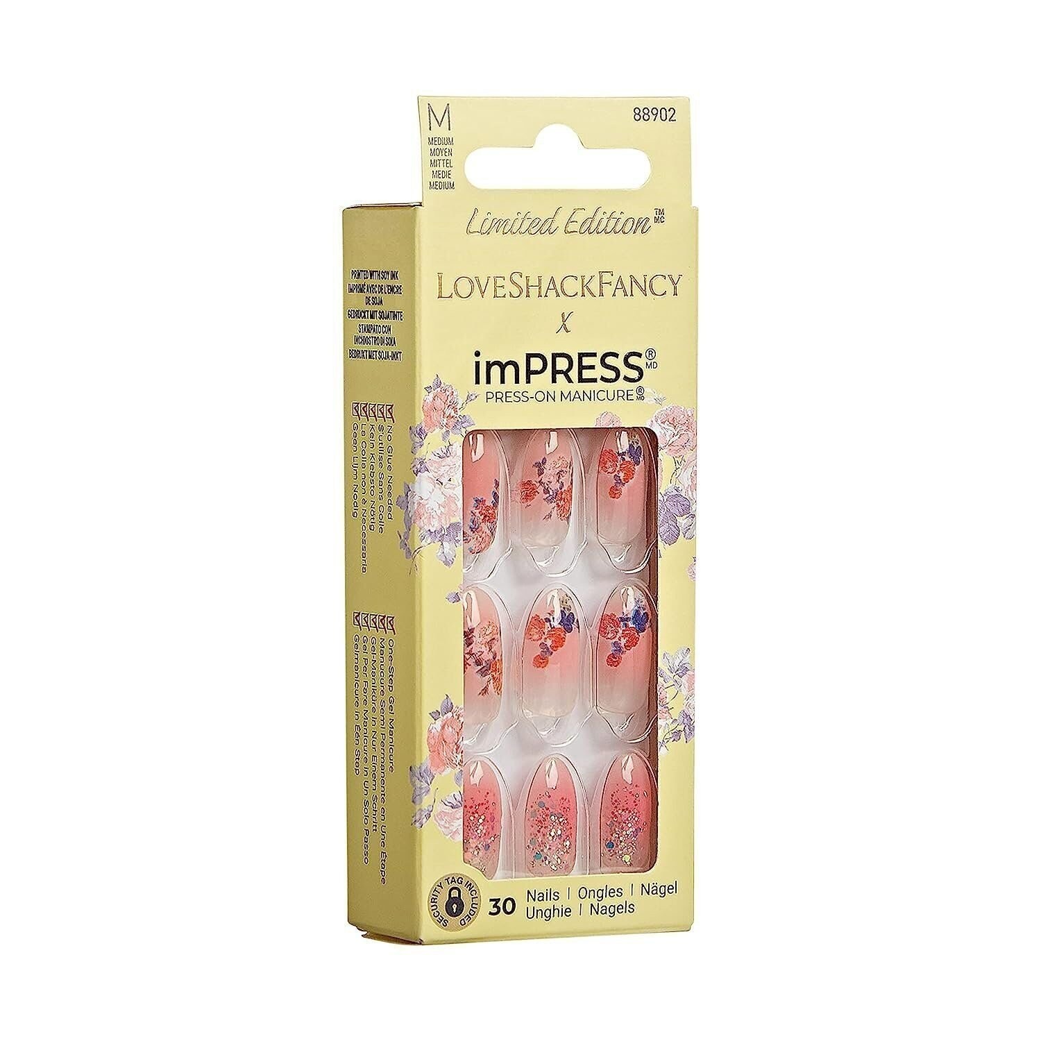 KISS LoveShackFancy x imPRESS Press-On Manicure Limited Edition, Style…