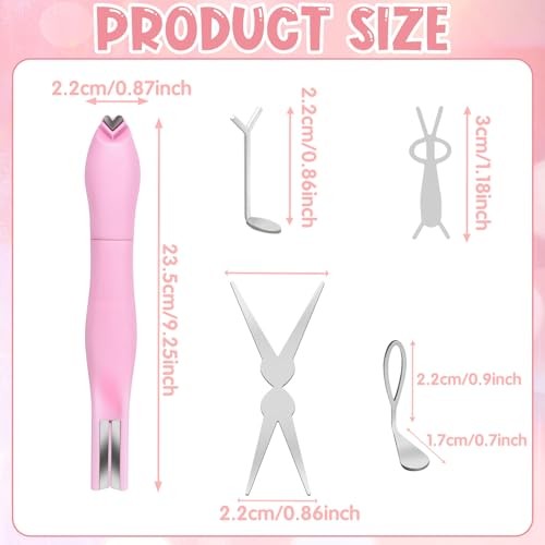 5Pcs Cat Eye Magnet Set – New Pink 3-in-1 Nails Tool – Easy to Use