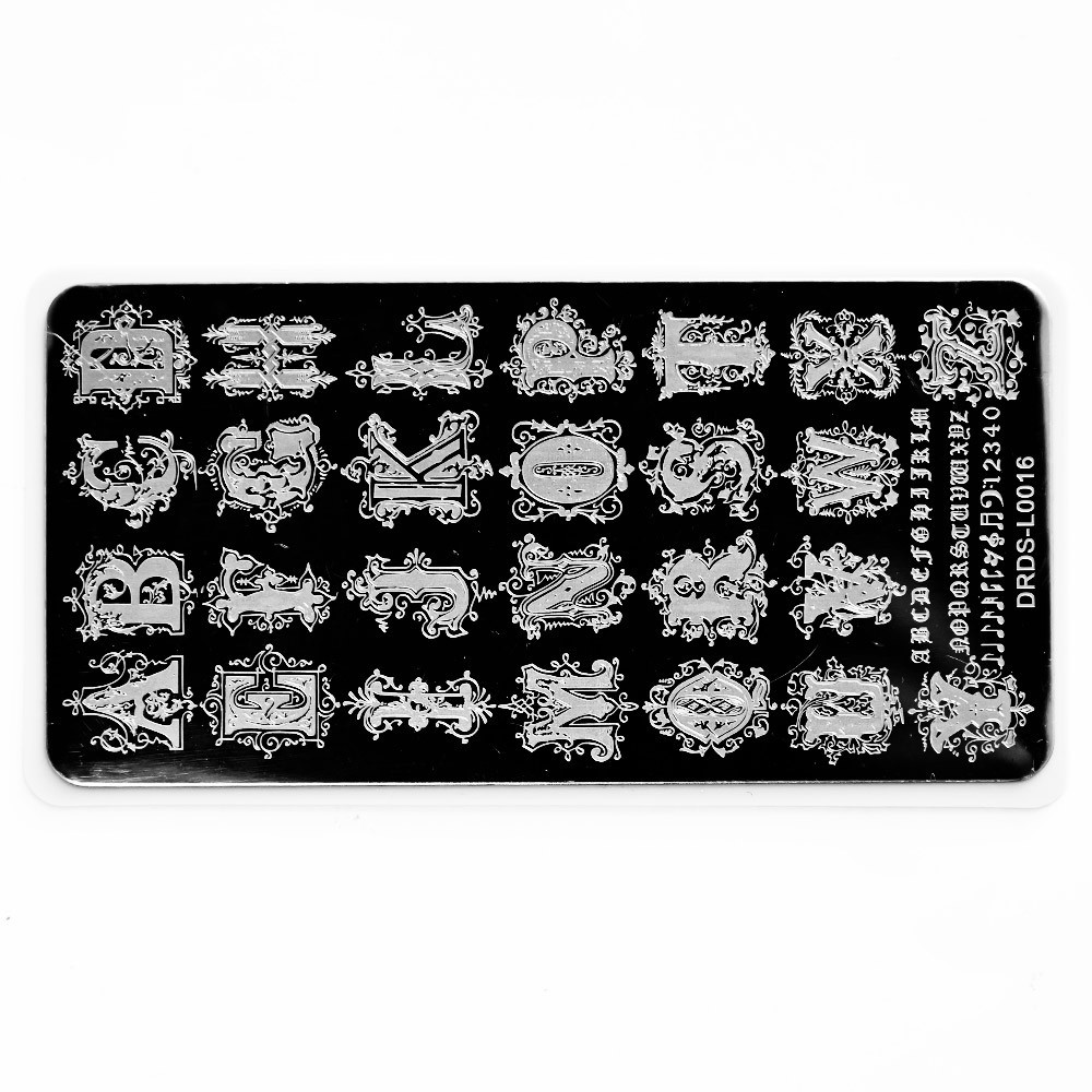 1Pc Nail Art Stamp Plate Geometric Line DIY Stamping Image Plate 6*12CM Nail Sta