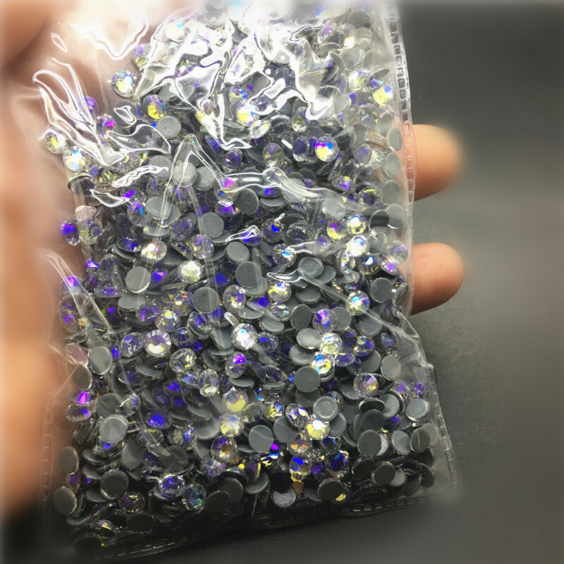 Moonlight hotfix rhinestone flatback crystal strass stones fabric DIY decoration