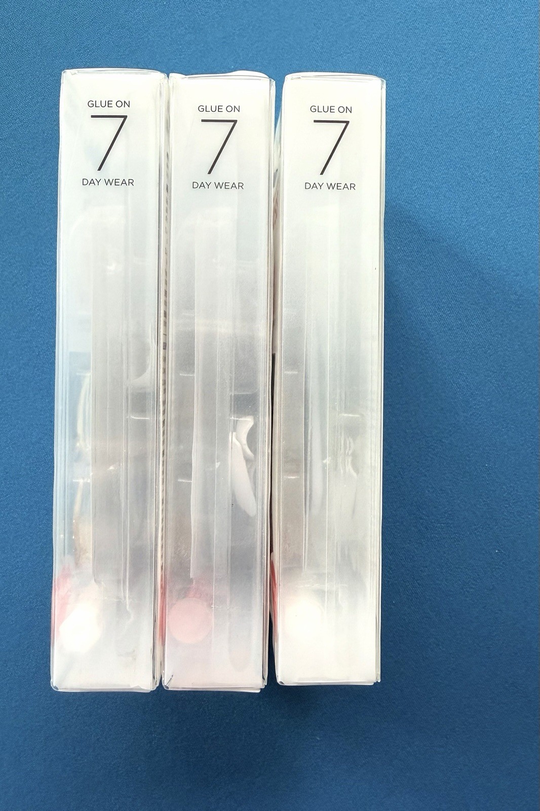 Kiss Jelly Fantasy Glue-on Manicure Nails Long Translucent 79951 New in Box X3