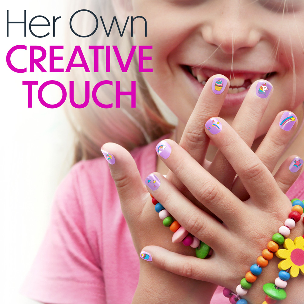 Toysical Unicorn Nail Tattoo Art Kit In Soft Case
