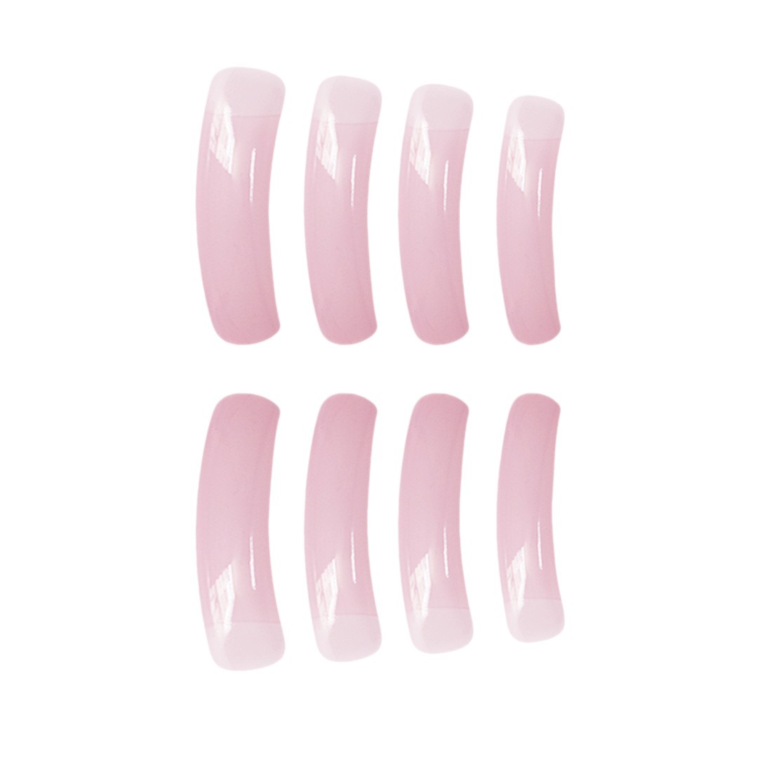 Nude Pink Gradient Press On Nails Ins Style Wholesale From Factory