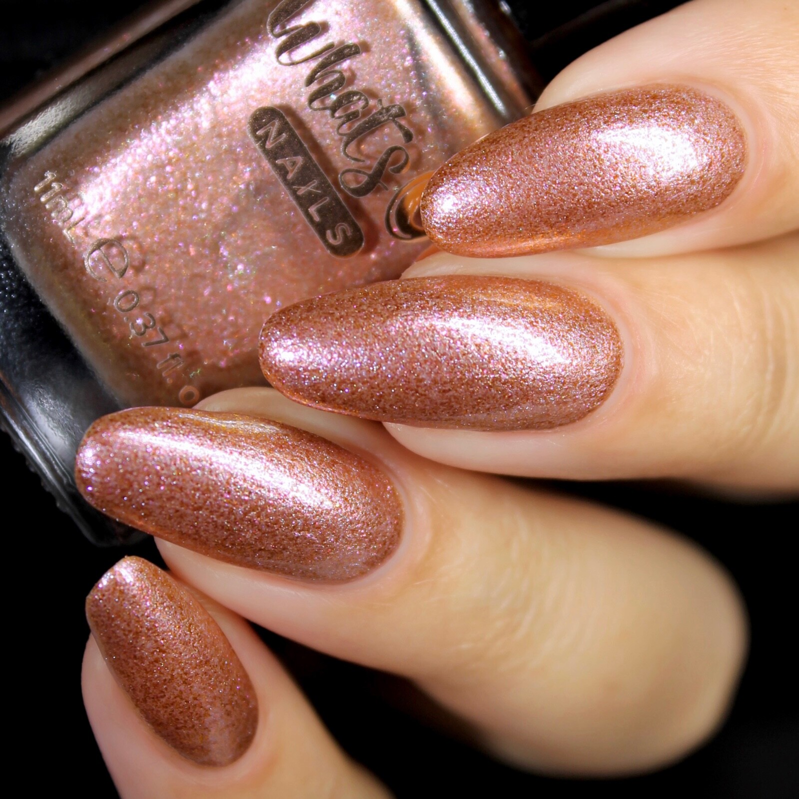 Whats Up Nails – Agate Nail Polish (Pink Duochrome) Nail Polish for Nail Art