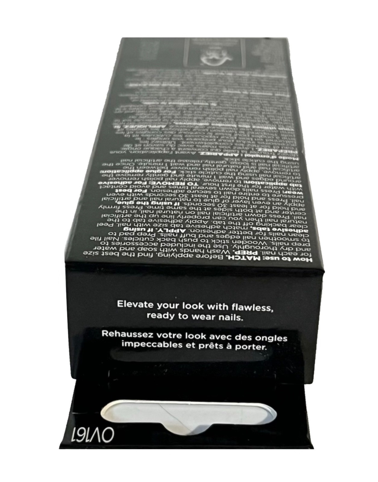 2pk Sally Hansen Salon Effects Perfect Manicure Medium Oval/Moon-ami OV161 NEW
