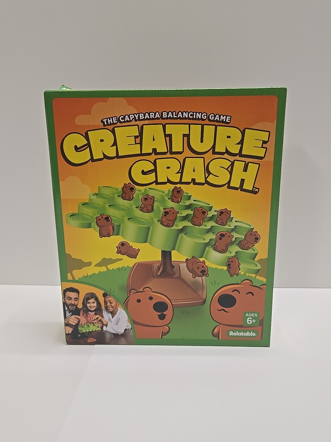 Creature Crash by Relatable The Capybara Balancing Game NEW SEALED