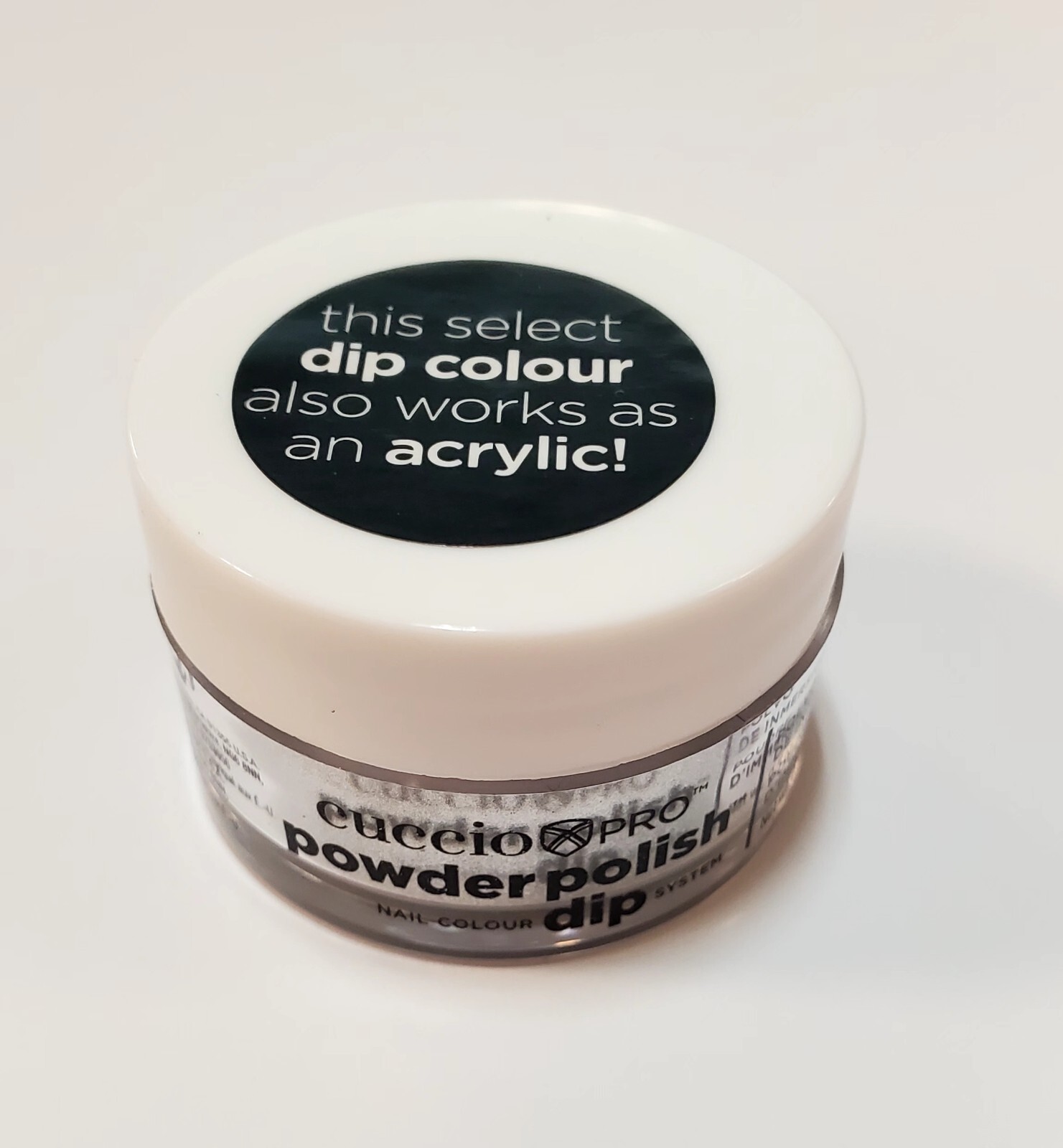 CUCCIO Pro Powder Polish Dip 0.5 fl oz~10 JARS!!~ WHITE