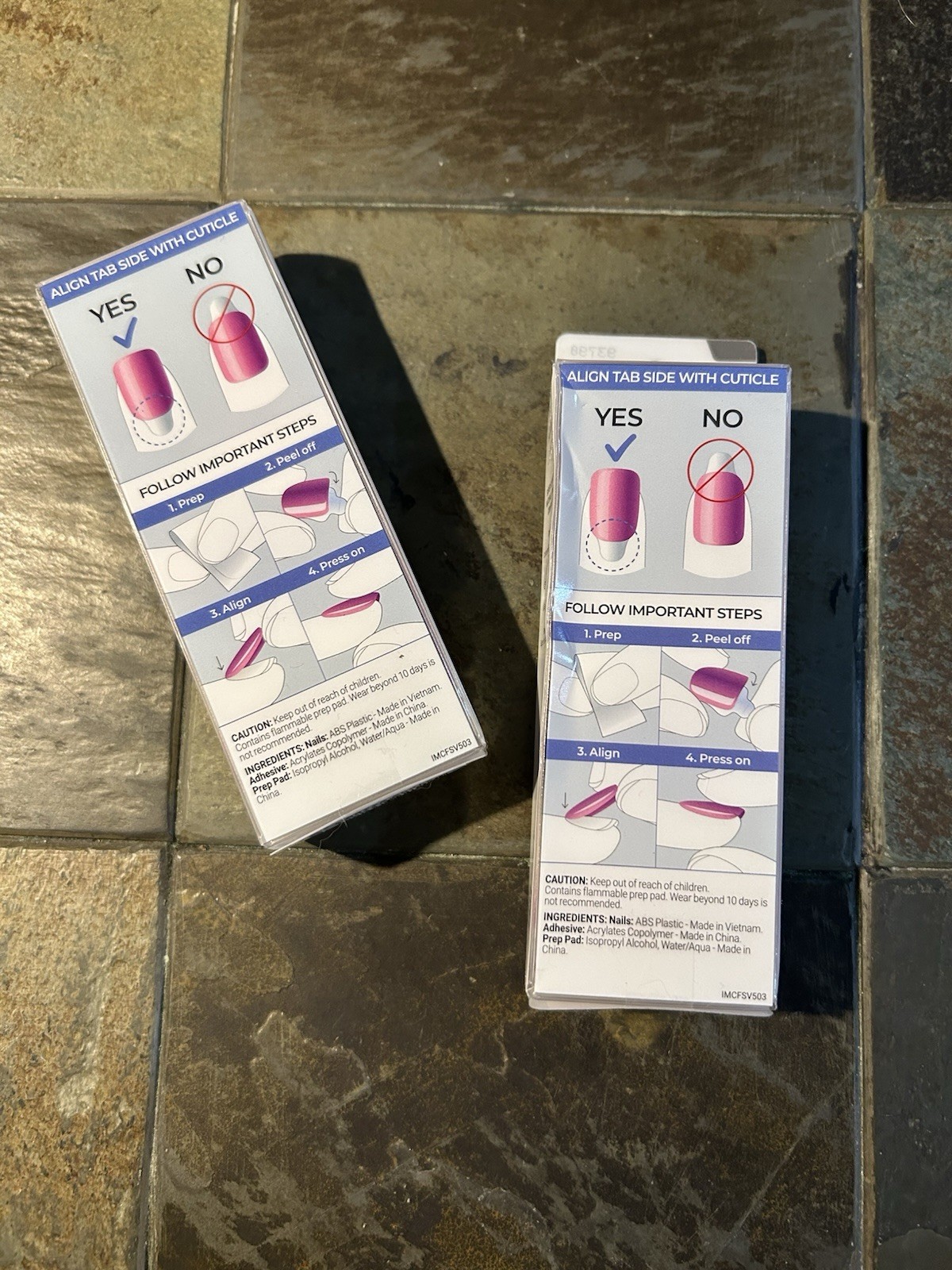 Impress The No Glue Manicure 2 New Packages Short Color FX