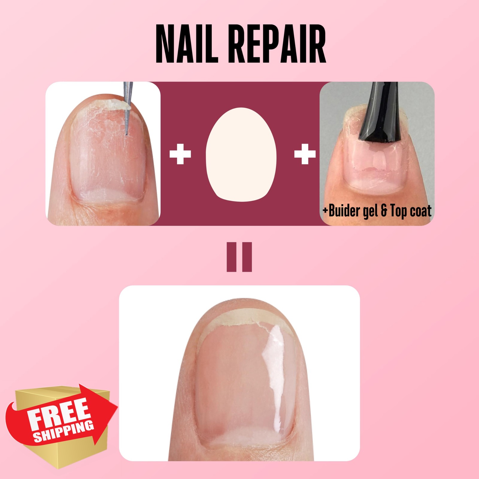 NOVO OVO Various Sizes nail repair sheets