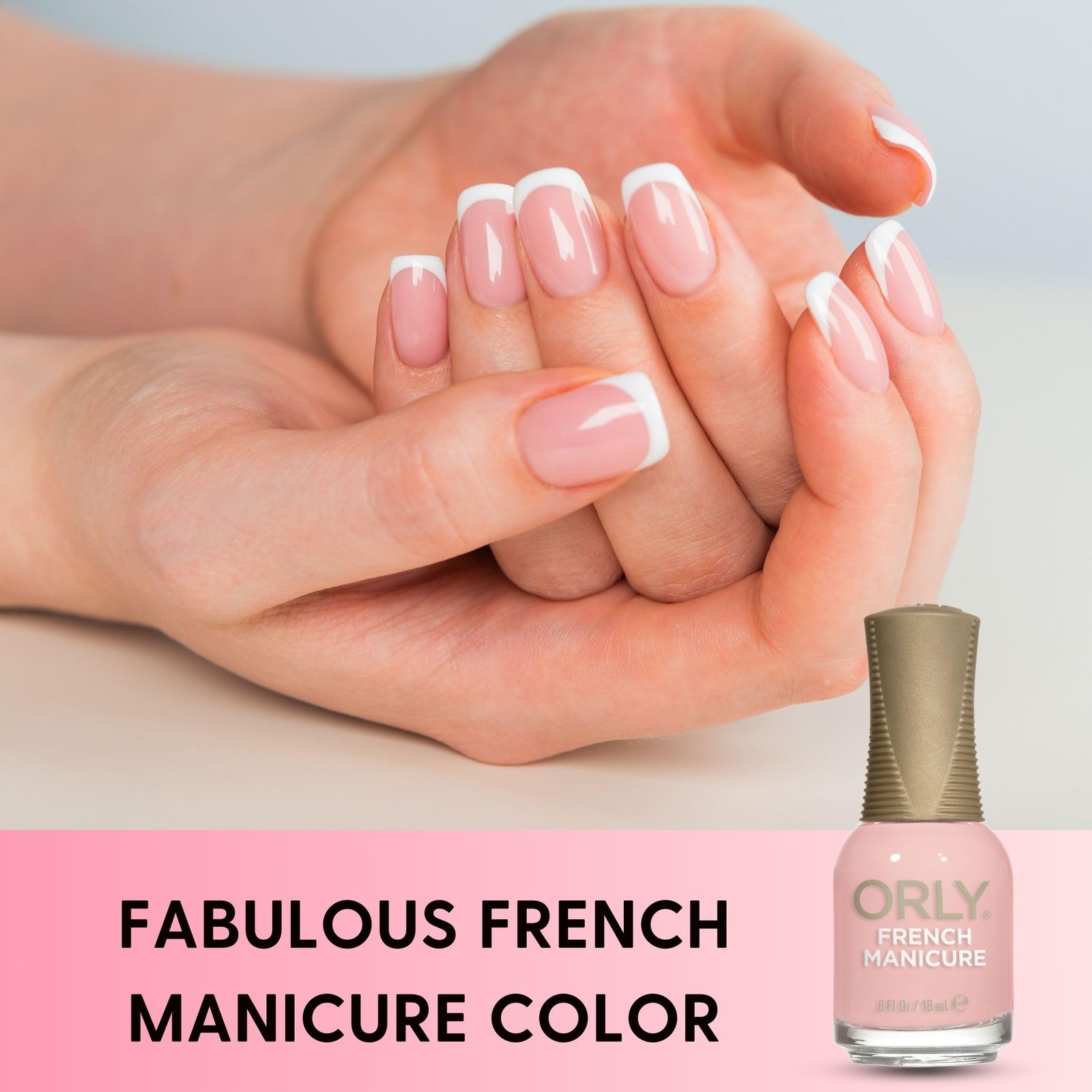 Orly French Manicure Colour | Chip-Resistant Nail Lacquer For Salon-Like Fini…