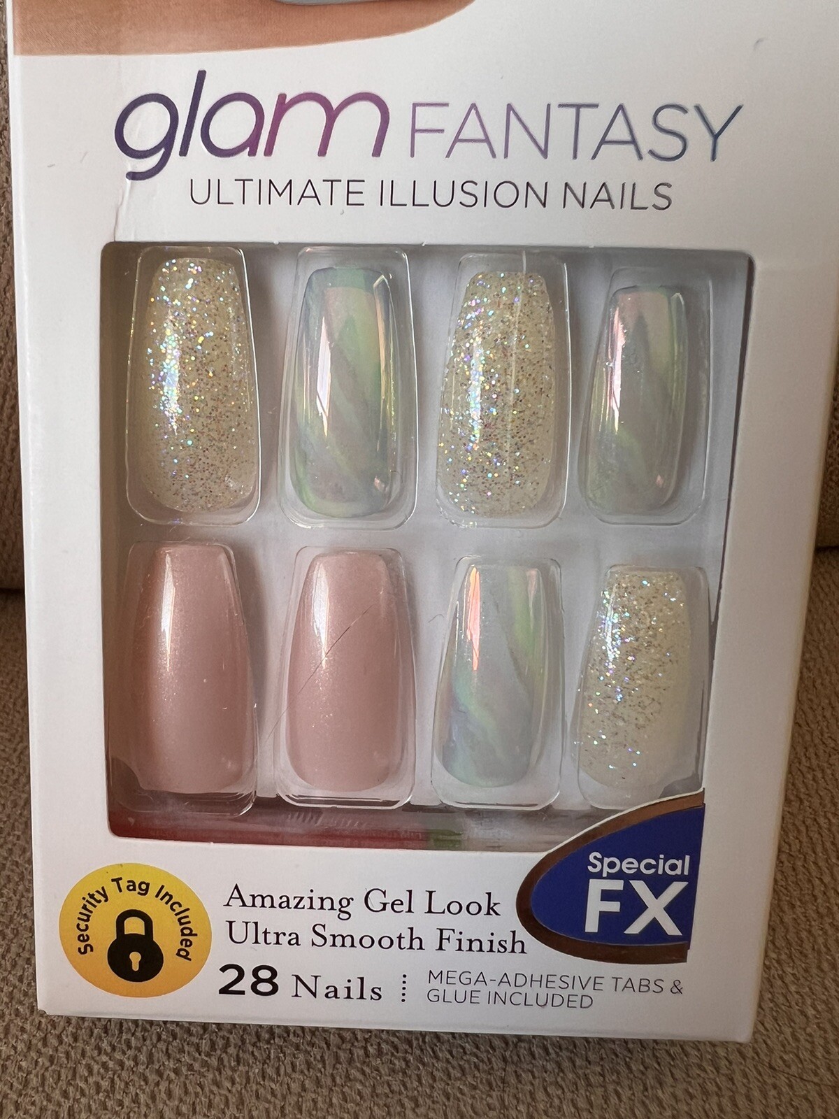 KISS artificial NAILS mixed mani pastel color NIB