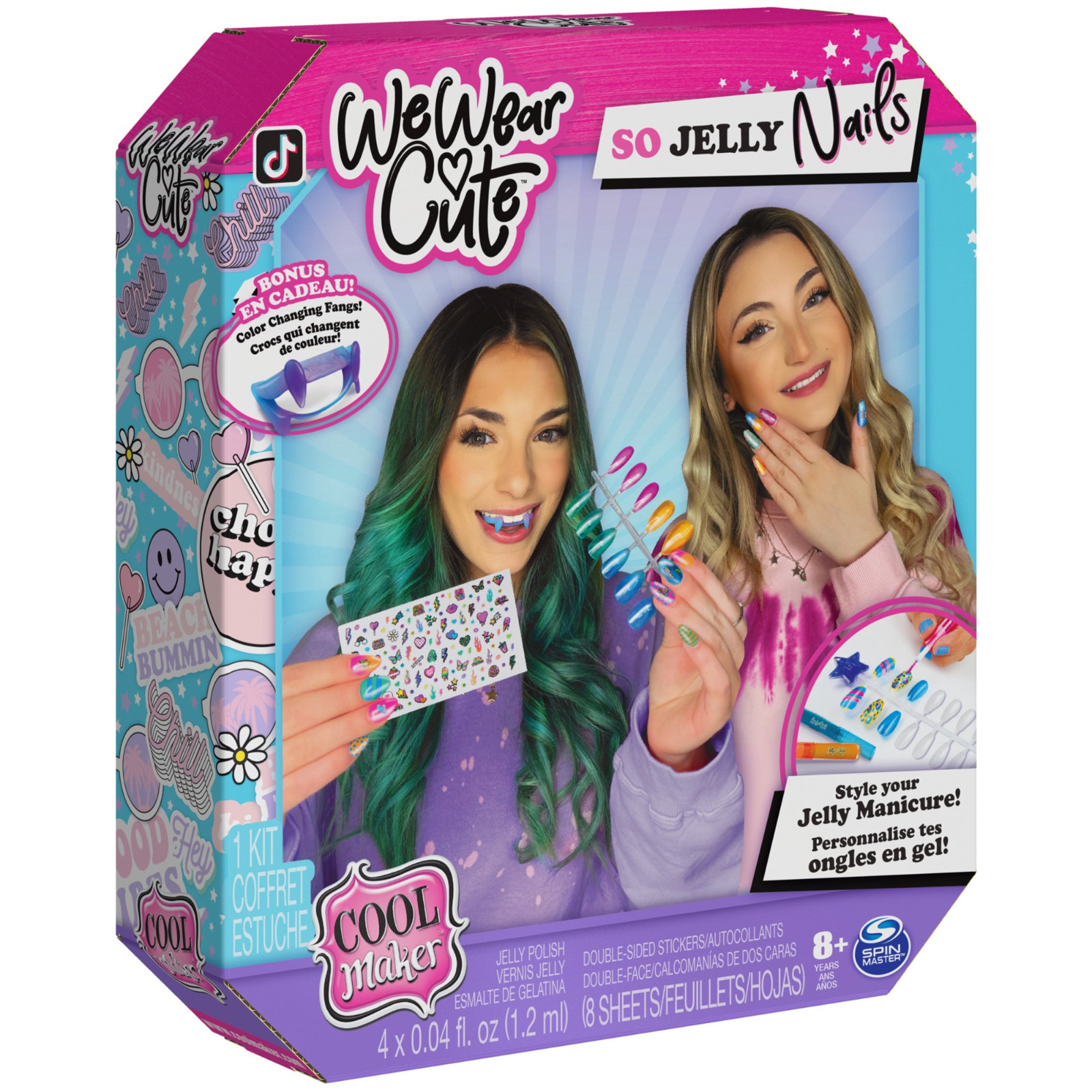 Cool Maker We Wear Cute So Jelly Nails Manicure Kit for Girls 8 And Up TikTok