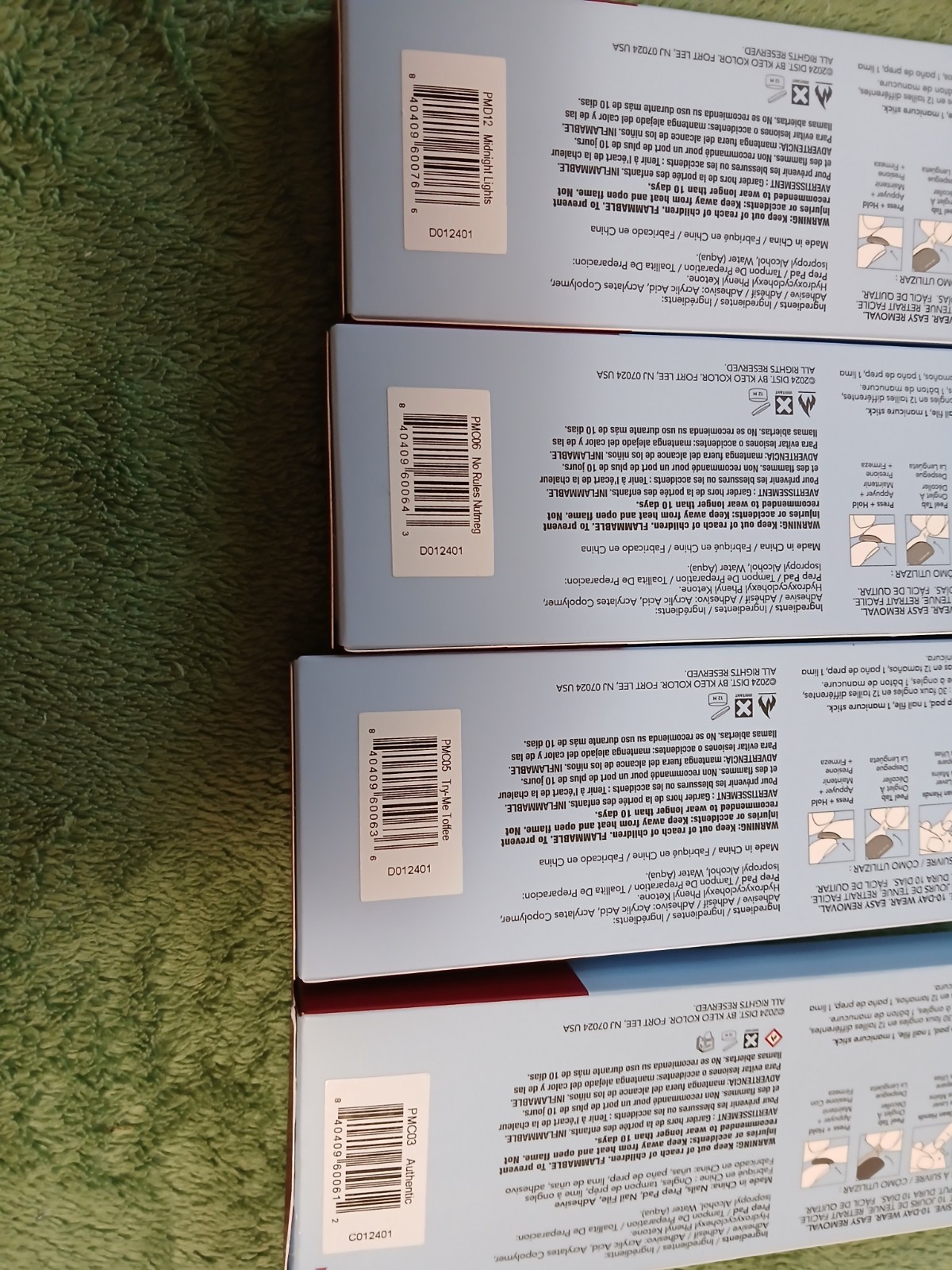 Kleo Kolor 4 Packs Press On Nails