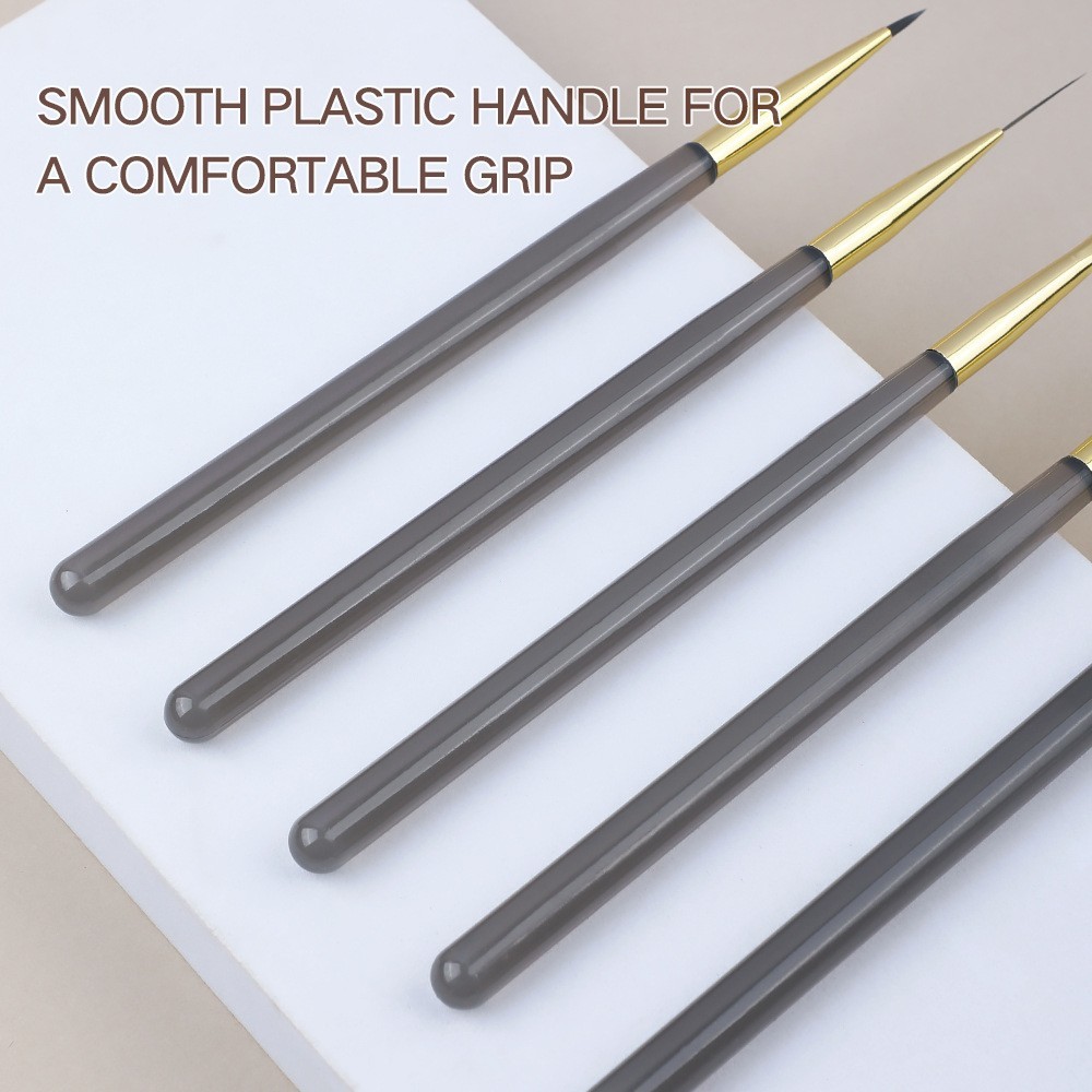 Nail Brush Art Tool Drawing Carving Blusher Polish Manicure
