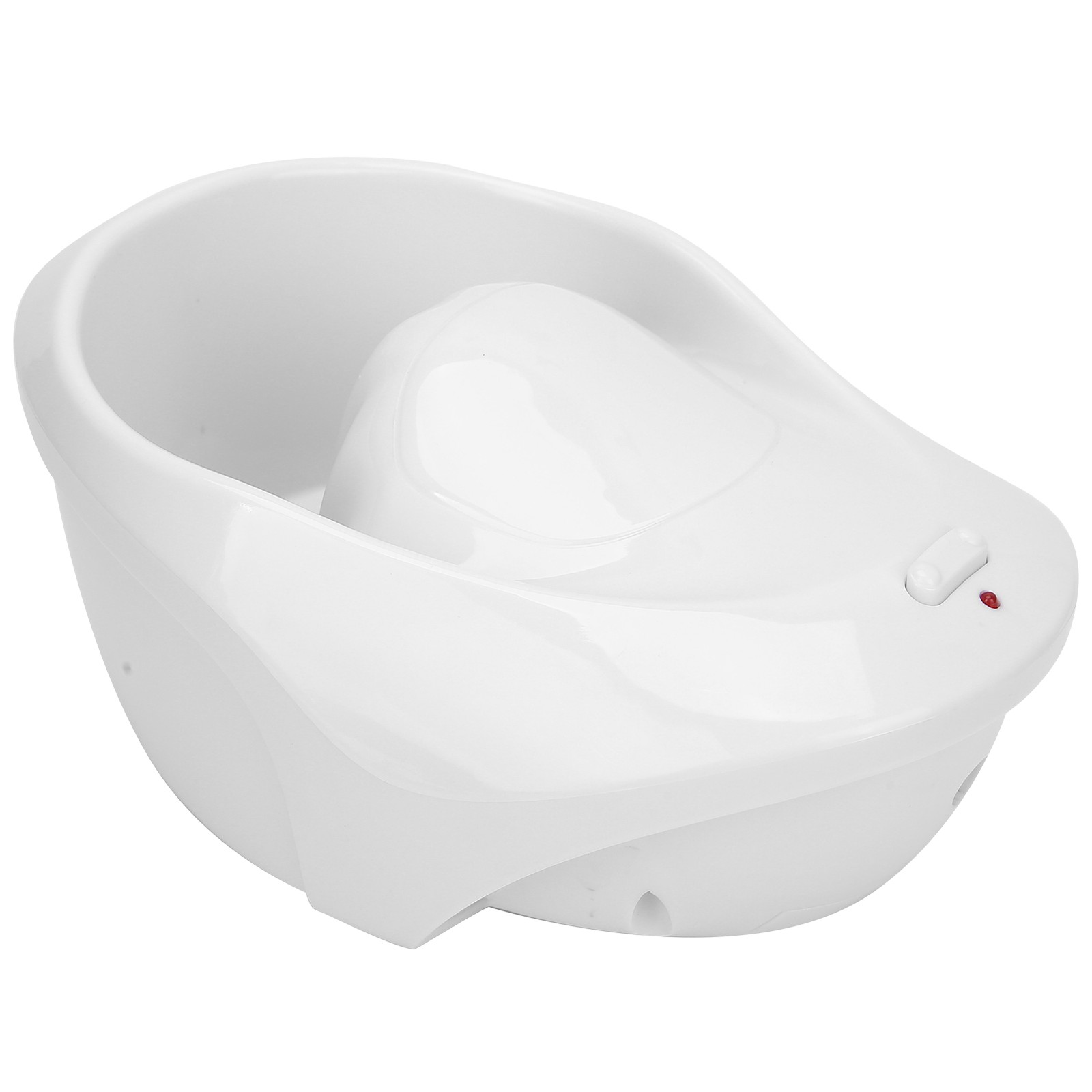Electric Nail Soaking Bowl Bubble Vibration Hand Spa Massage Machine Manicure US