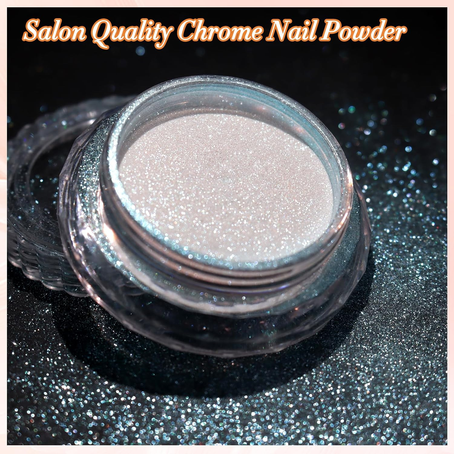 Unicorn Chrome Nail Powder, Aurora Unichrome Mermaid Aurora Nail Powder Pigme…