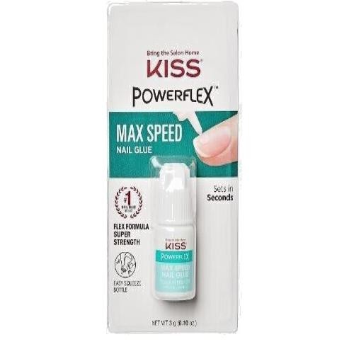 Kiss Powerflex Glue Products Maximum Speed Nail Glue Super Strength Bonds in Sec