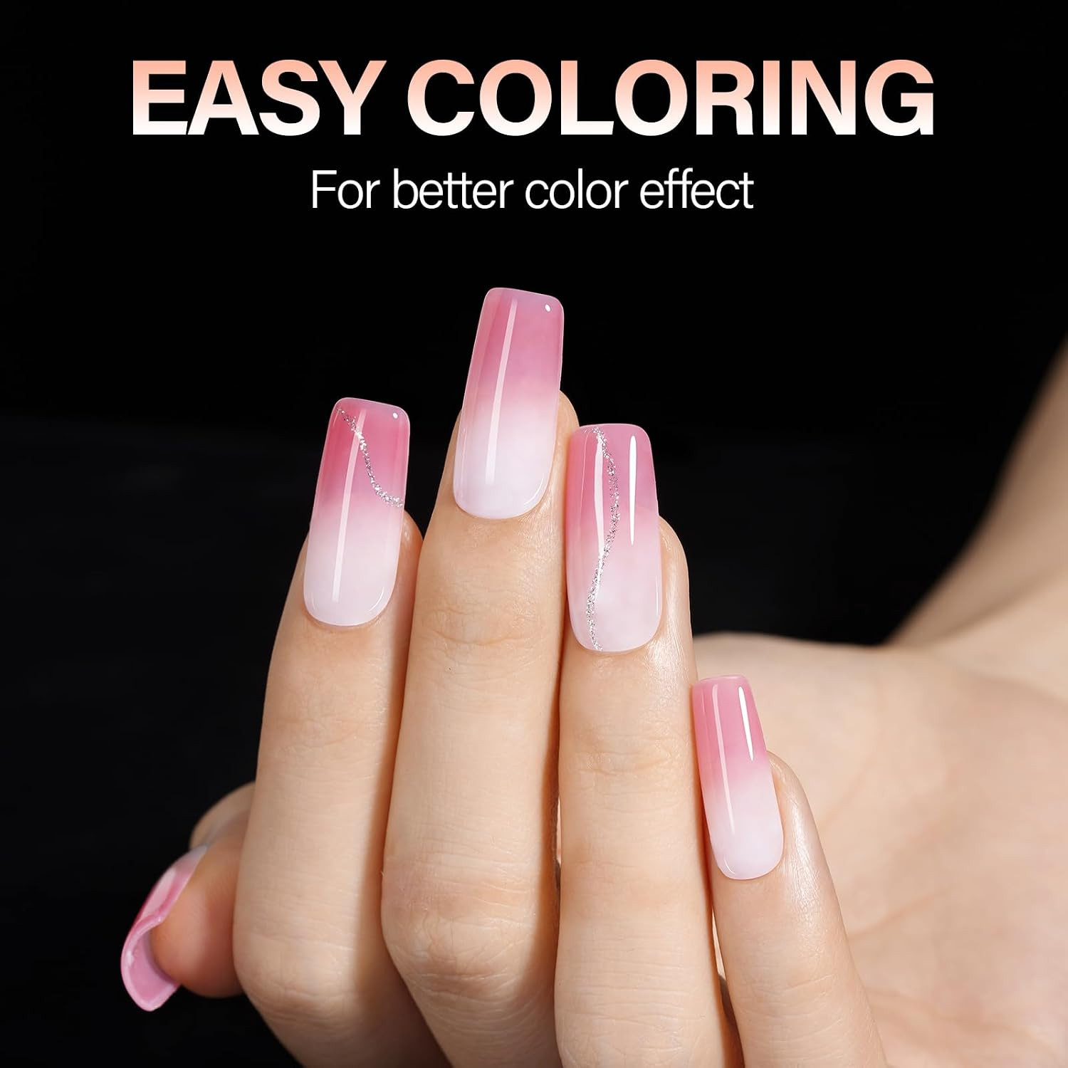 Medium Square Nails Tips 504PCS Full Cover Nail Extensions | Clear, Full Cover,